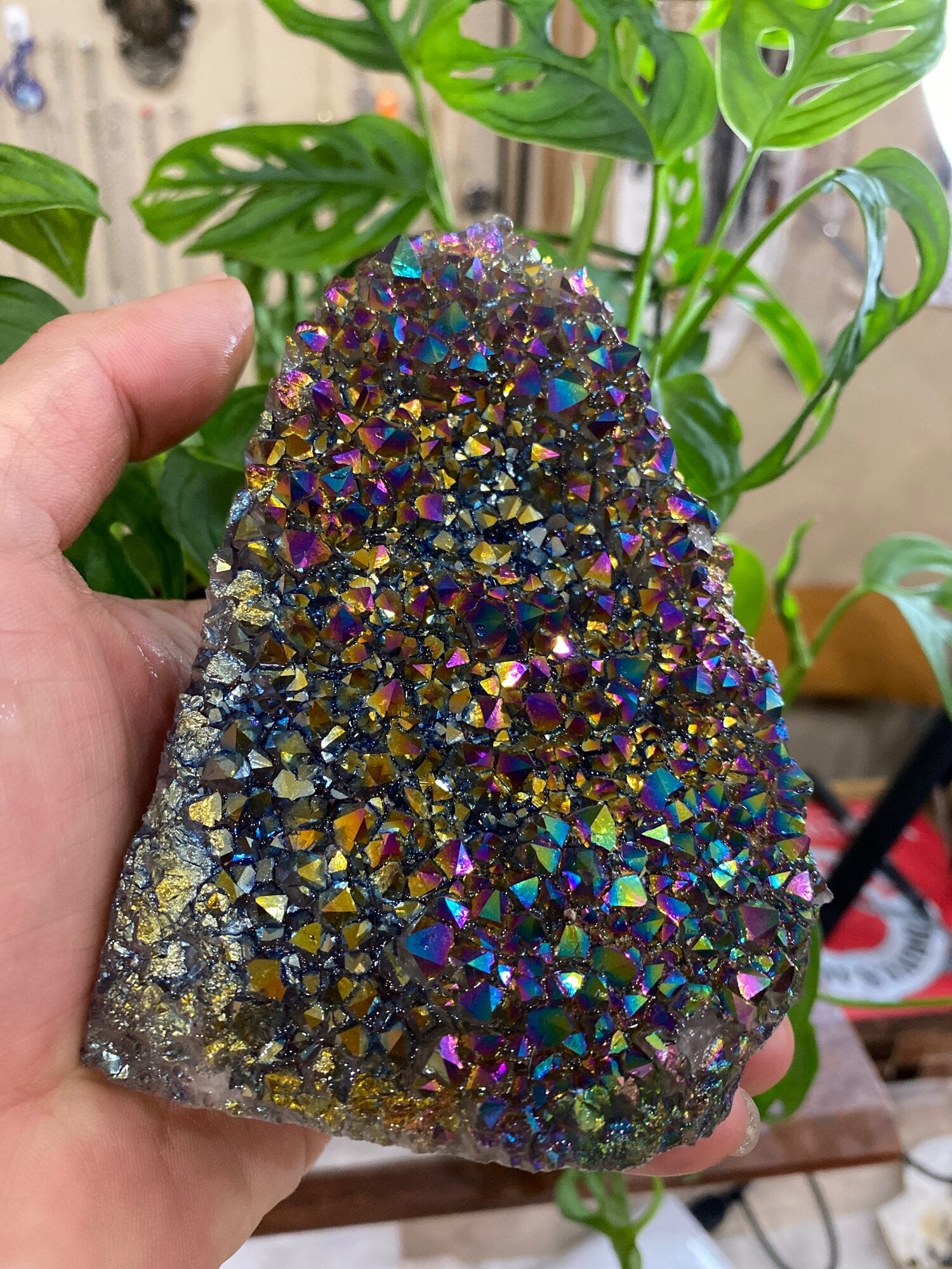 Titanium Quartz Cluster