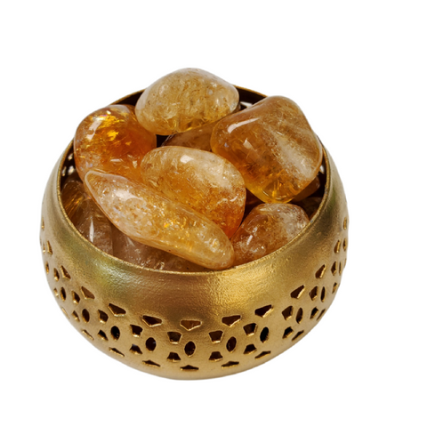 citrine tumbled