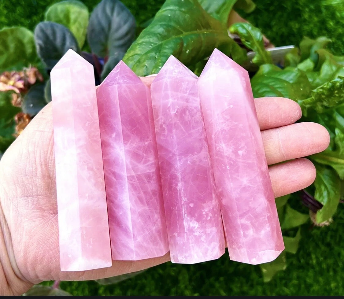 rose quartz obelisk tower