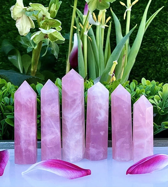 rose quartz obelisk tower