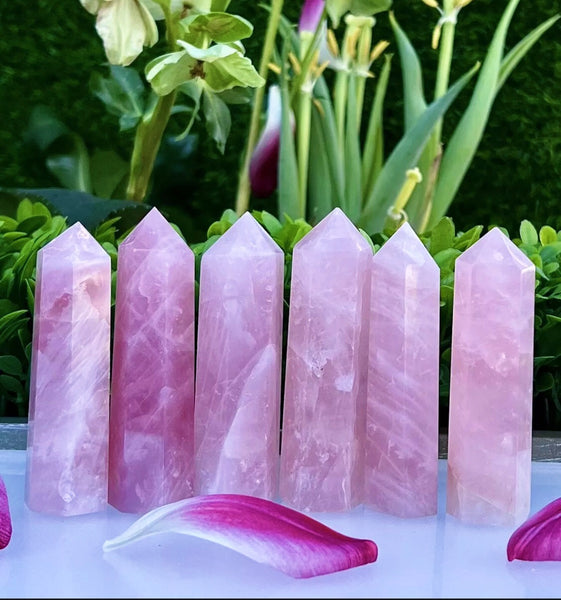 rose quartz obelisk tower