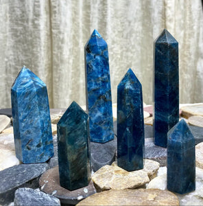 blue apatite obelisk tower