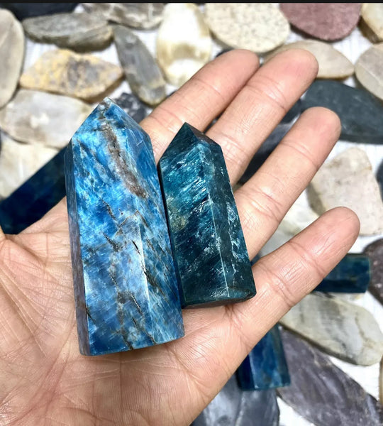 blue apatite obelisk tower