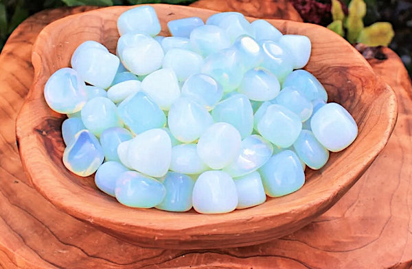 tumbled opalite