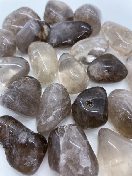 tumbled smoky quartz