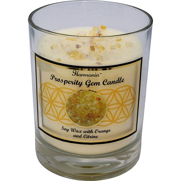 harmonia prosperity gem candle