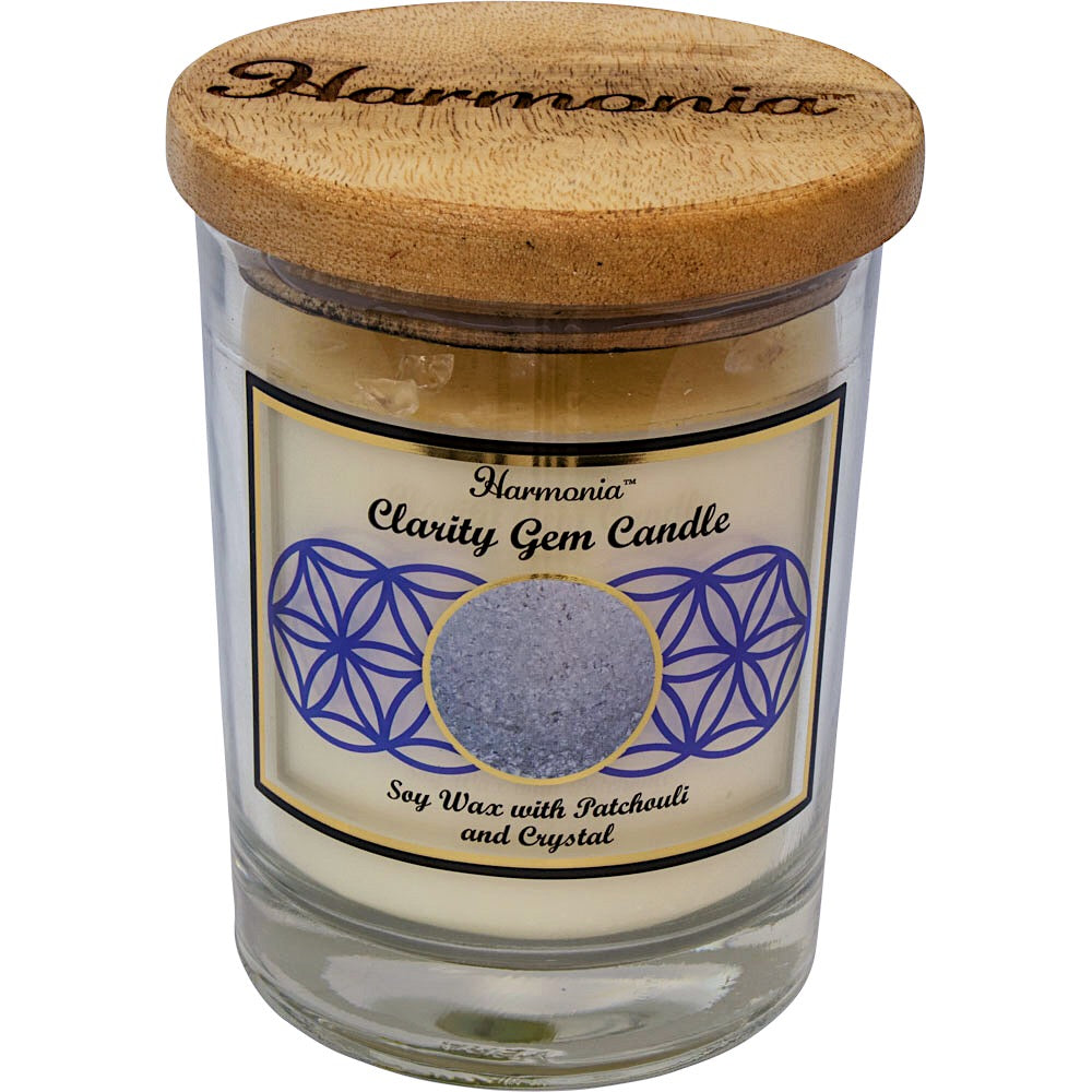 harmonia clarity gemstone soy candle