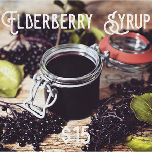 elderberry syrup