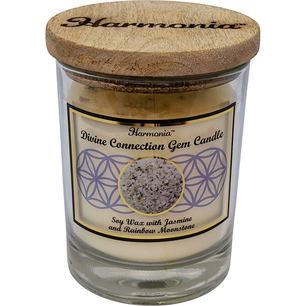 harmonia divine connection soy gem candle