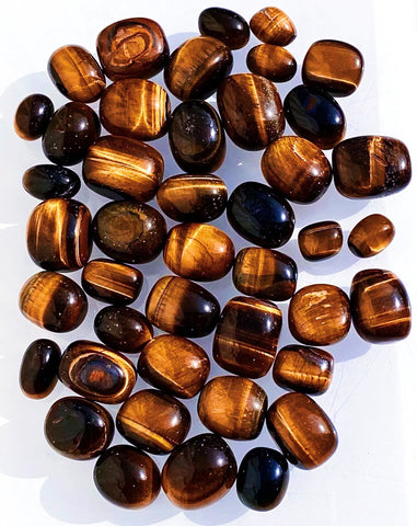 Tiger Eye Tumbled Crystal