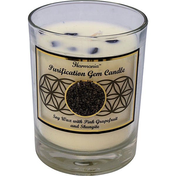 harmonia purification gemstone candle