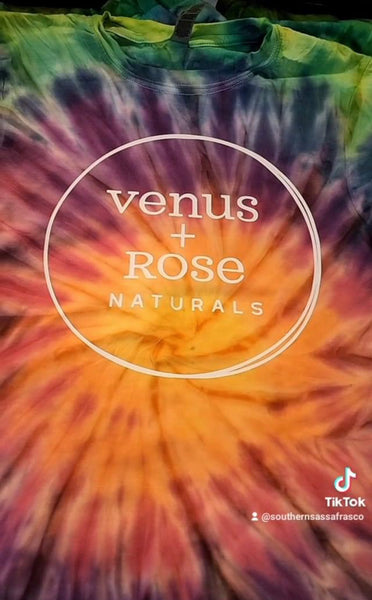 Venus + Rose Tie Dye T-Shirt