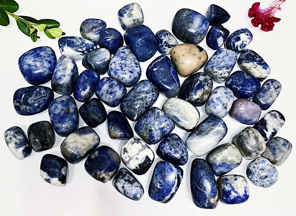 Tumbled Sodalite Crystal