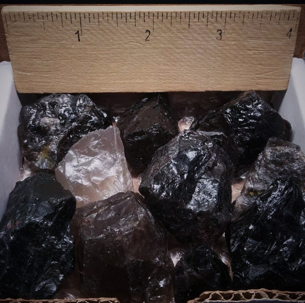 smoky quartz rough