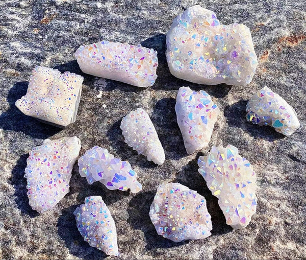 Angel Aura Quartz Cluster