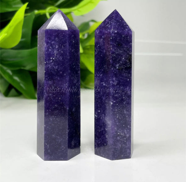 lepidolite obelisk tower