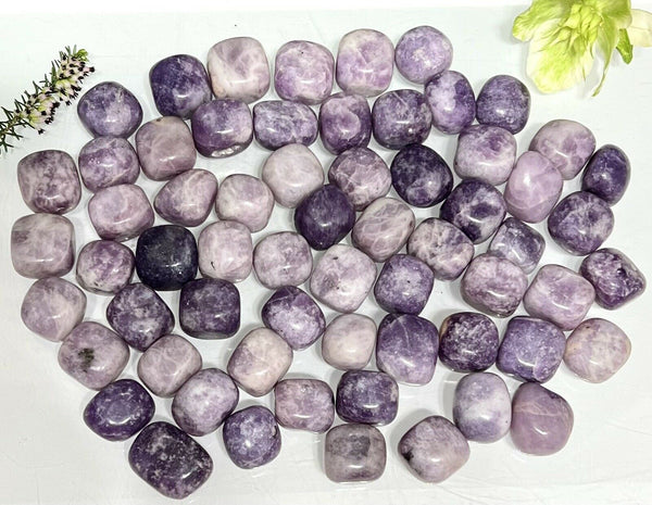 tumbled lepidolite